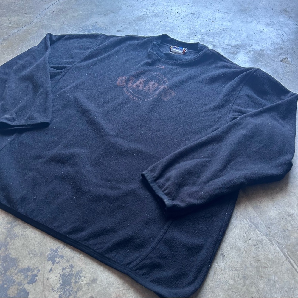 Majestic Black Giants Baseball Sweatshirt